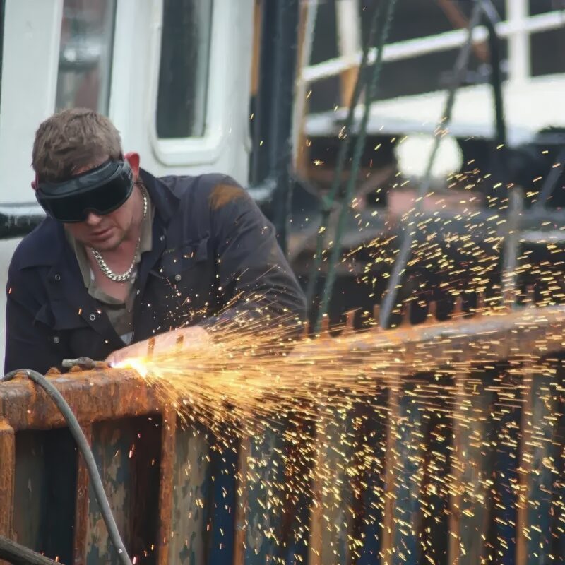 Hamilton Machine Co. delivering on-site welding services